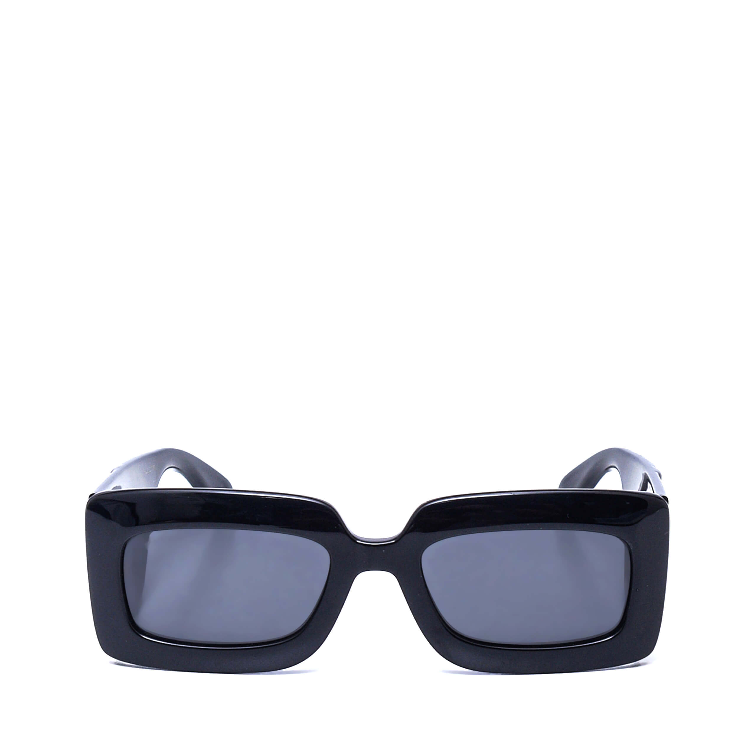 Gucci - Black Rectangle Frame Sunglasses